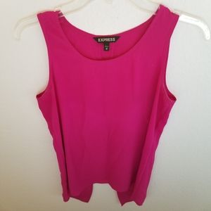Express flowy open-back tank EUC
